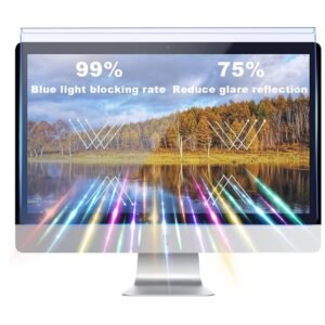 18.5 Inch Monitor Blue Light Filter Screen Protector | Anti-Glare Optical Acrylic Panel | SGS Certified Eye Protection - Image 5